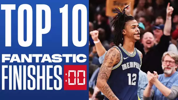 Top 10 WILD NBA ENDINGS Week 19 🔥🔥