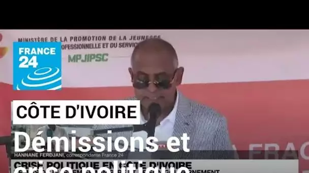 Côte d'Ivoire : démission du premier ministre et de son gouvernement • FRANCE 24