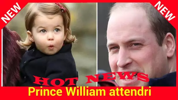 Prince William attendri, ses craquantes confidences sur sa fille Charlotte