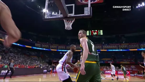 Le regard tueur de Joe ingles sur Rudy Gobert