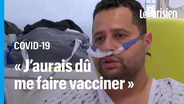 « Personne n’a été vacciné chez moi » : Les regrets de Karim, patient Covid en réanimation