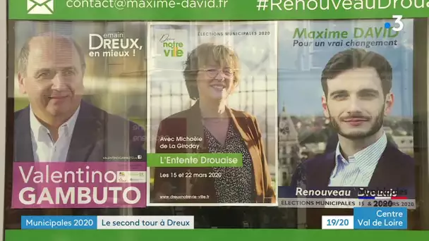 Municipales 2020 : Dreux, la quadrangulaire s'est formée en duel pour le second tour des élections