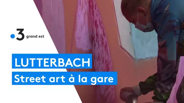 Lutterbach : street art à la gare