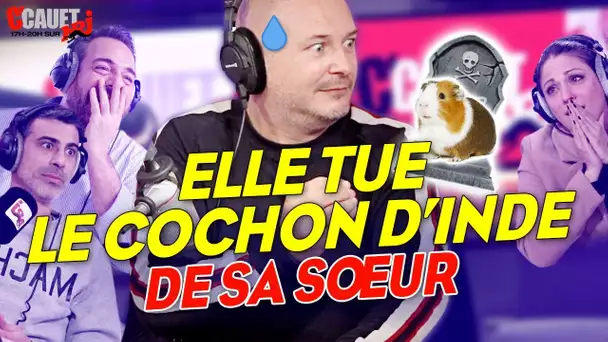 ELLE TUE LE COCHON D&#039;INDE DE SA SOEUR !