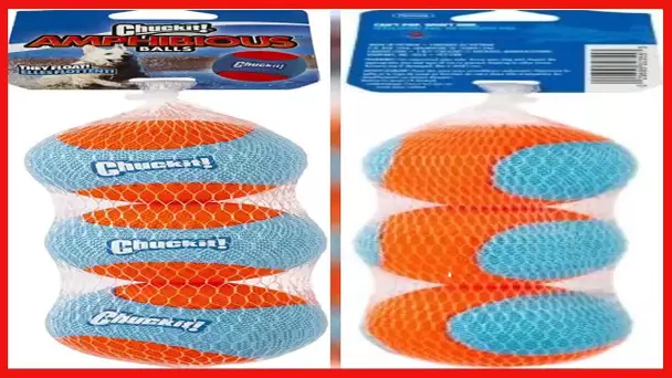 ChuckIt! Amphibious Fetch Balls, Set of 3