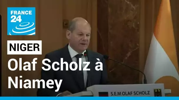 Olaf Scholz était à Niamey pour évoquer la coopération militaire entre le Niger et l'Allemagne