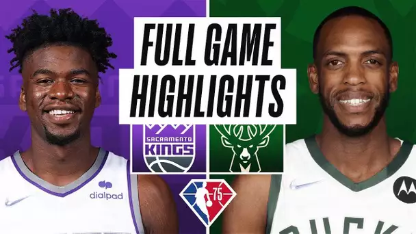 KINGS at BUCKS | FULL GAME HIGHLIGHTS | January 22, 2022