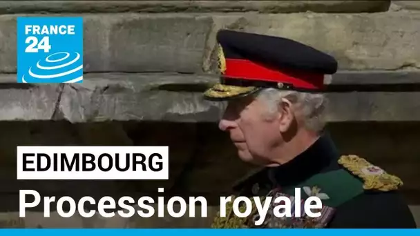 Procession royale à Edimbourg : le cercueil sera ensuite exposé au public • FRANCE 24