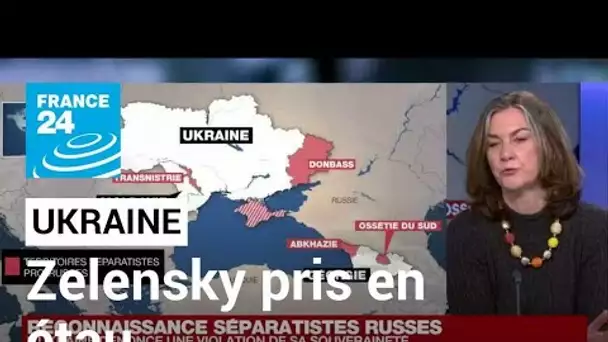 Ukraine : situation périlleuse pour Zelensky, pris en étau entre la Russie et l'Occident