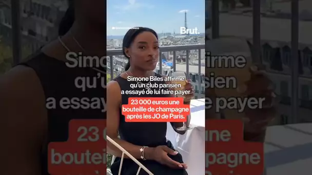 23 000 € la bouteille de champagne ?! Le coup de gueule de Simone Biles