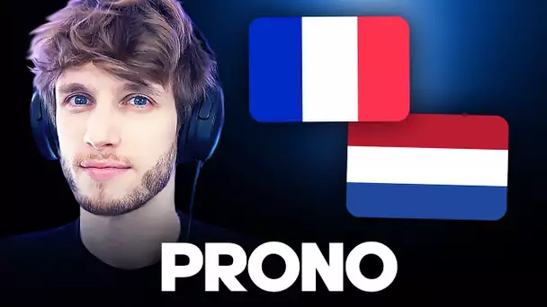 🏆 MON PRONO POUR FRANCE – PAYS-BAS !!!