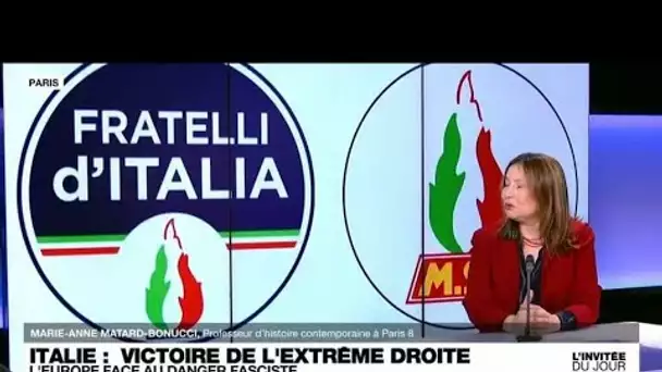 Marie-Anne Matard-Bonucci : la victoire de l'extrême droite, un "séisme" politique en Italie