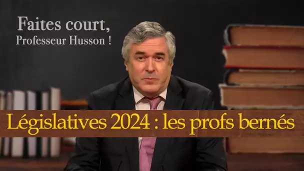 [Format court] Législatives 2024 : Professeurs Bernés et Déçus - Faites court, professeur Husson