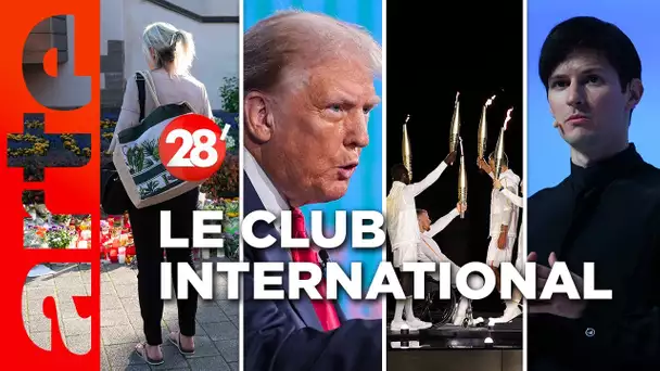 Ibrahim Maalouf, Afghanistan, attentat en Allemagne… : Le Club International - 28 Minutes - ARTE