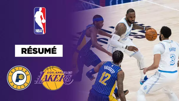 🏀 Résumé VF - Version longue - NBA : Succès important des Lakers contre Indiana