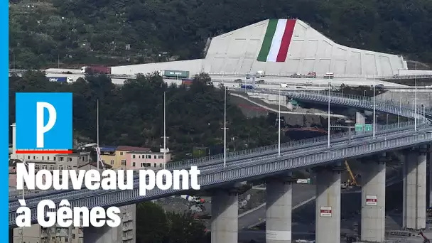 Gênes : deux ans après l'effondrement meurtrier, le nouveau pont inauguré