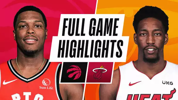 RAPTORS at HEAT | FULL GAME HIGHLIGHTS | February 24, 2021