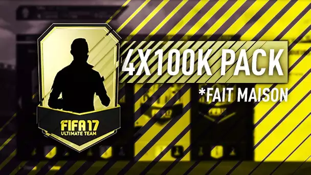 FUT 17 - 4 PACKS À 100K FAIT MAISON