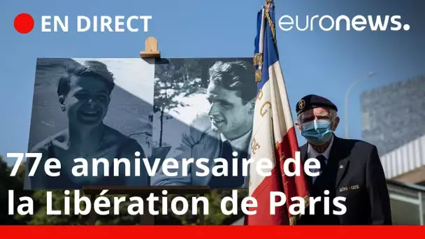 🔴 En direct | Commémoration du 77e anniversaire de la libération de Paris