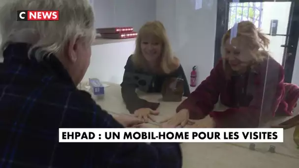 Ehpad : un mobile-home pour les visites