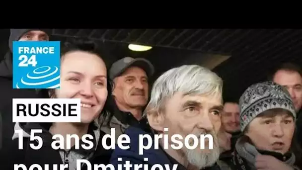 Russie : l'historien du goulag Dmitriev condamné à 15 ans de prison • FRANCE 24