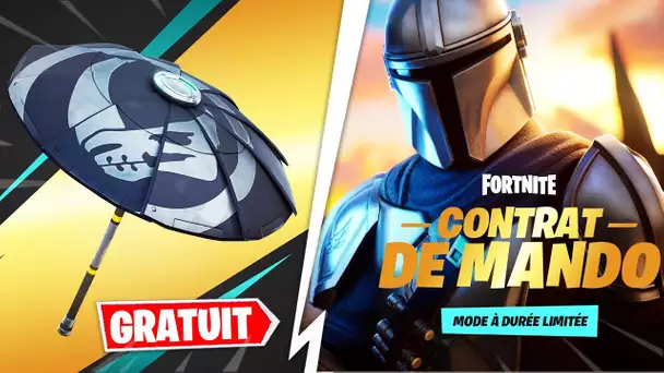 NOUVEAU PARAPLUIE BERSKAR *GRATUIT* + NOUVEAU LIEU MANDALORIEN, ARMES EXOTIQUES ... (FORTNITE NEWS)