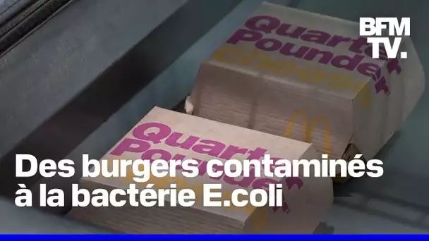 Un mort et 49 malades à cause d'une bactérie E.coli dans des hamburgers de McDonald's