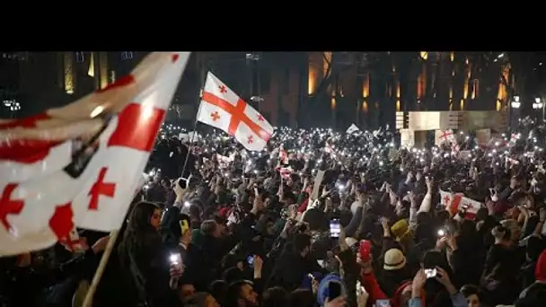 Manifestations en Géorgie : le Parlement révoque le projet de loi controversé