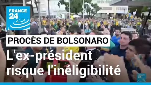 Début du procès de Jair Bolsonaro : "abus de pouvoir", l'ex-président risque l'inéligibilité