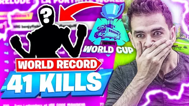 💣LE NOUVEAU RECORD DU MONDE DE KILLS : 41 EN COUPE DU MONDE ! Fortnite Saison 9