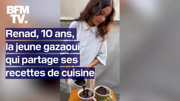 Gaza: à 10 ans, Renad partage ses recettes de cuisine