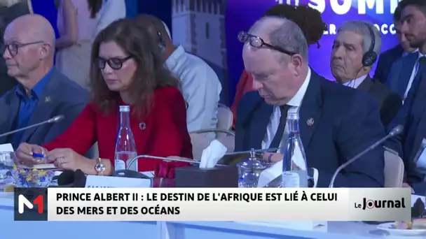 Prince Albert II : le destin de l´Afrique est lié à celui des mers et des océans