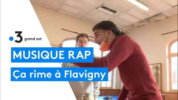 Rap : atelier de création de rimes avec les élèves de Flavigny-sur-Moselle