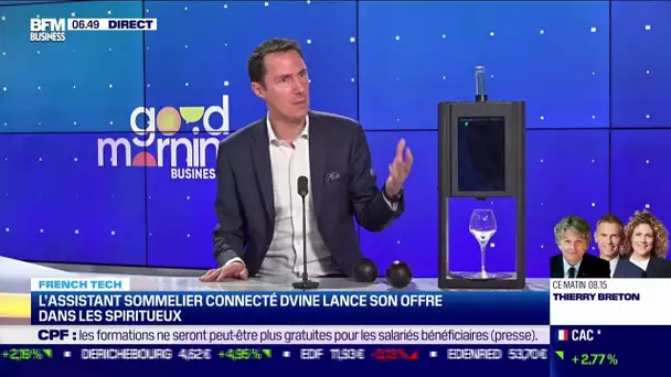 dVine: une machine pour servir des vins aux verres dans des conditions de dégustation idéales