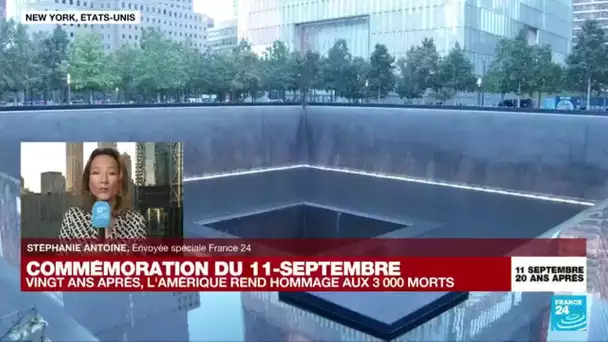 Les Etats-Unis commémorent les attentats du 11 septembre 2001 • FRANCE 24