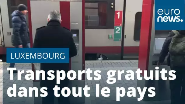 Au Luxembourg, plus besoin de payer son titre de transport, une première mondiale