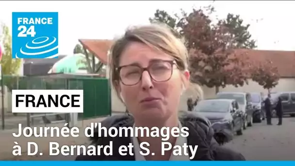 France : journée d'hommages à Dominique Bernard et Samuel Paty, deux professeurs assassinés