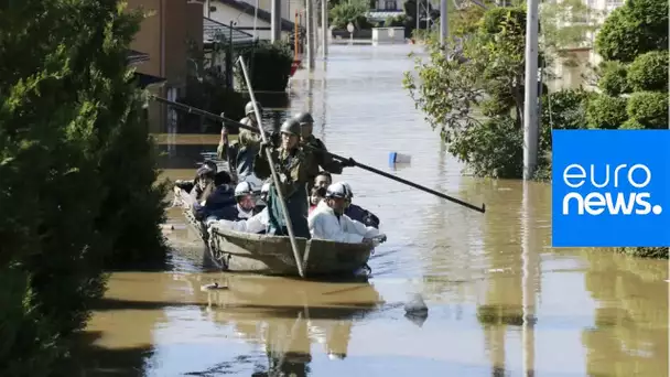 Hagibis, le typhon meurtrier déferle sur le Japon