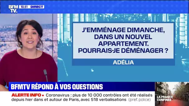 J'emménage dimanche dans un nouvel appartement. Pourrais-je déménager? BFMTV répond à vos questions