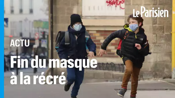 "Les enfants découvrent notre visage" : la fin du masque à la récré soulage enseignants et paren