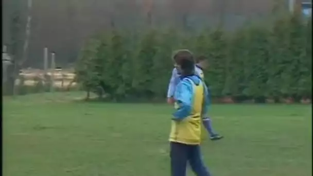 L'entraînement de l'OM à Rambouillet