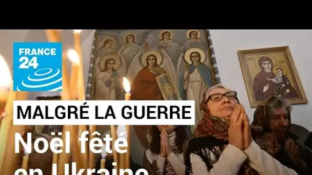 Malgré la guerre, de nombreux Ukrainiens fêtent Noël • FRANCE 24