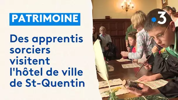 Une visite sur le thème de Harry Potter à l'hôtel de ville de Saint-Quentin, comme à Poudlard !