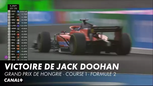 Jack Doohan s'impose sur la course 1, belle remontée de Pourchaire - Grand Prix de Hongrie - F2