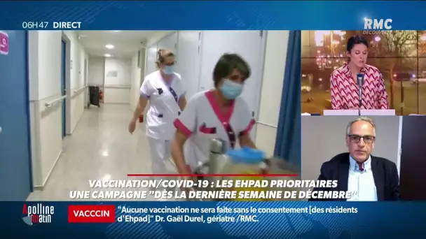 Covid-19: comment va se dérouler la vaccination dans les Ehpad?