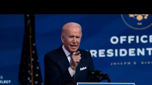 Joe Biden évoque des "conséquences dévastatrices" si Trump ne signe pas le plan de relance