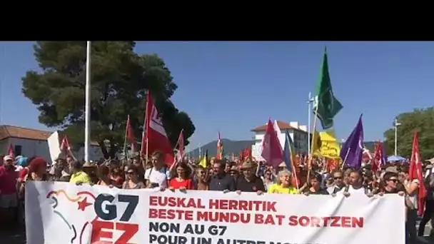 G7 : la marche des ONG rassemble des milliers de personnes