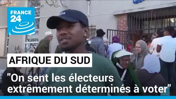 Législatives en Afrique du Sud : "On sent les électeurs extrêmement déterminés à voter"