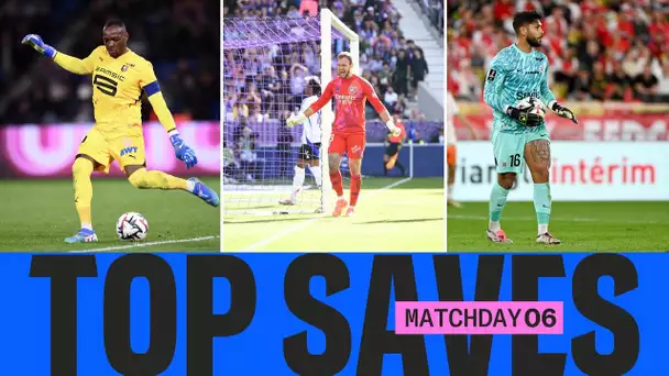 Le TOP ARRÊTS de la 6ème journée - Ligue 1 McDonald's 24/25