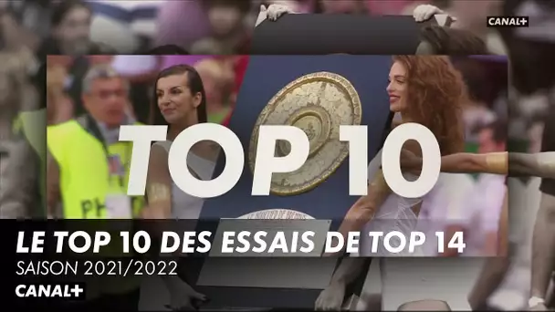 Le TOP 10 des essais de TOP 14 de la saison 2021/2022